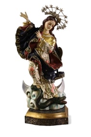 RELIGIOUS SANTO FIGURE