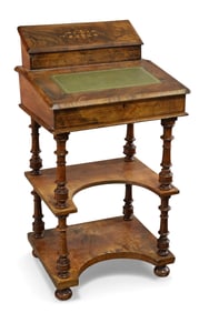 19TH CENTURY INLAID WRITING DESK