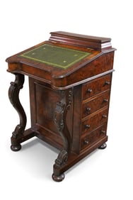 VICTORIAN DAVENPORT DESK