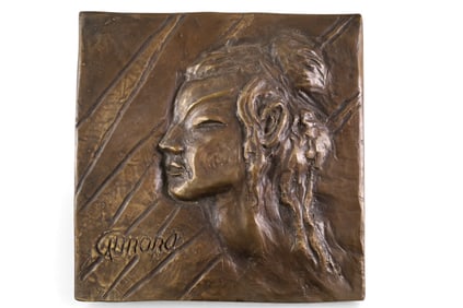 BRONZE PLAQUE