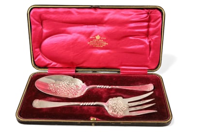 SILVERPLATED BERRY SET