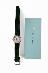 TIFFANY & CO GOLD WRIST WATCH