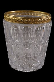 LARGE CRYSTAL ICE BUCKET