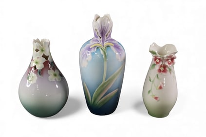 3 FRANZ VASES