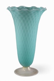ALFREDO BARBINI TRUMPET VASE