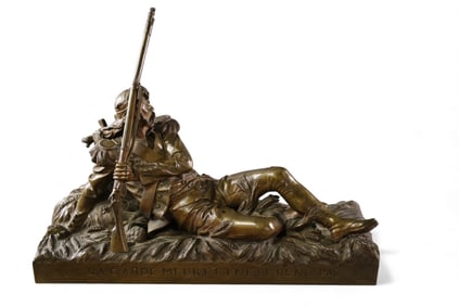RONALD GOWER BRONZE SCULPTURE