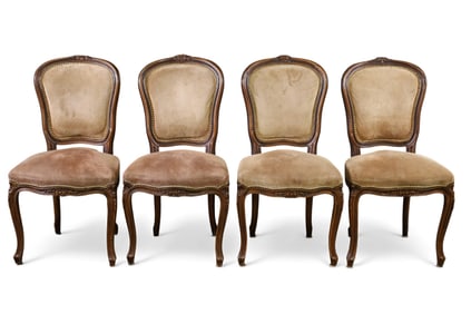 SET OF 4 FRENCH CHAIRS