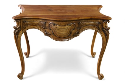 CARVED FRENCH CONSOLE TABLE