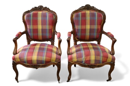 PAIR OF FRENCH CHAIRS