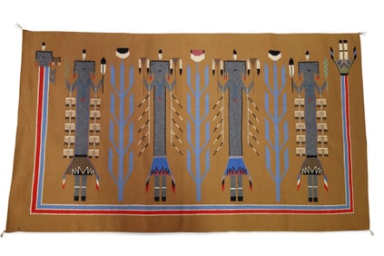 NATIVE AMERICAN YEI RUG