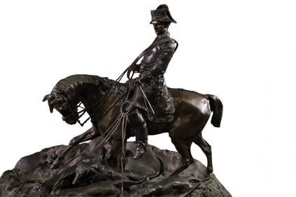 LARGE P.J. MENE BRONZE SCULPTURE