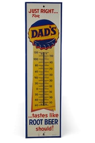 DAD'S ROOT BEER THERMOMETER