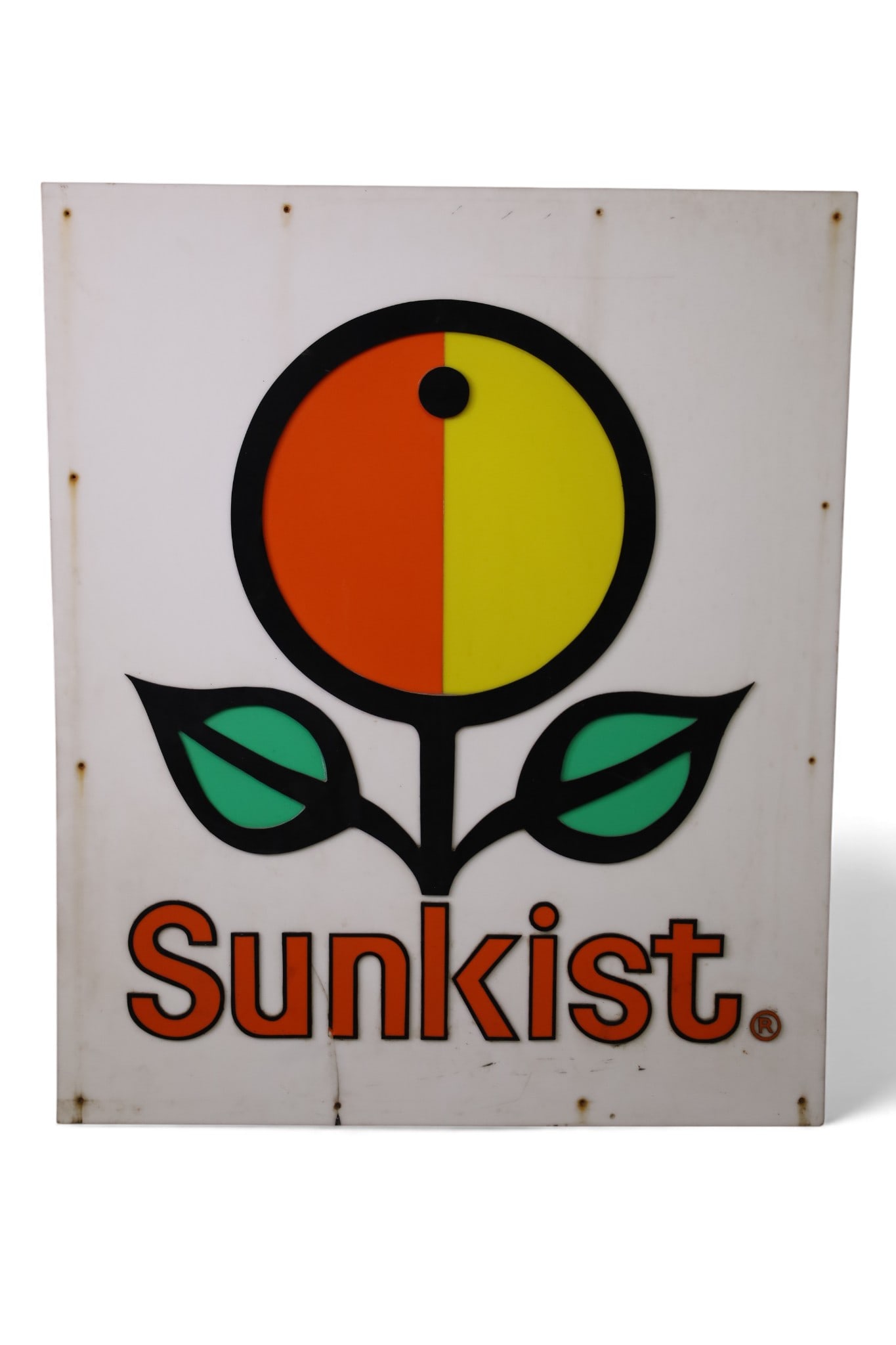 LARGE PLASTIC SUNKIST SIGN (1 of 2)