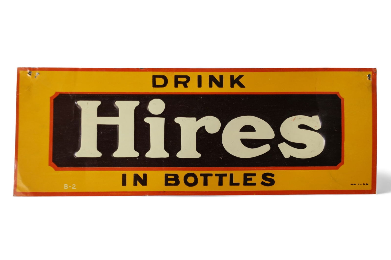 HIRE'S ROOT BEER TIN SIGN (1 of 2)