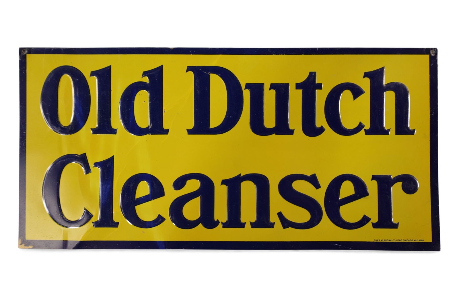 OLD DUTCH CLEANSER TIN SIGN (1 of 2)