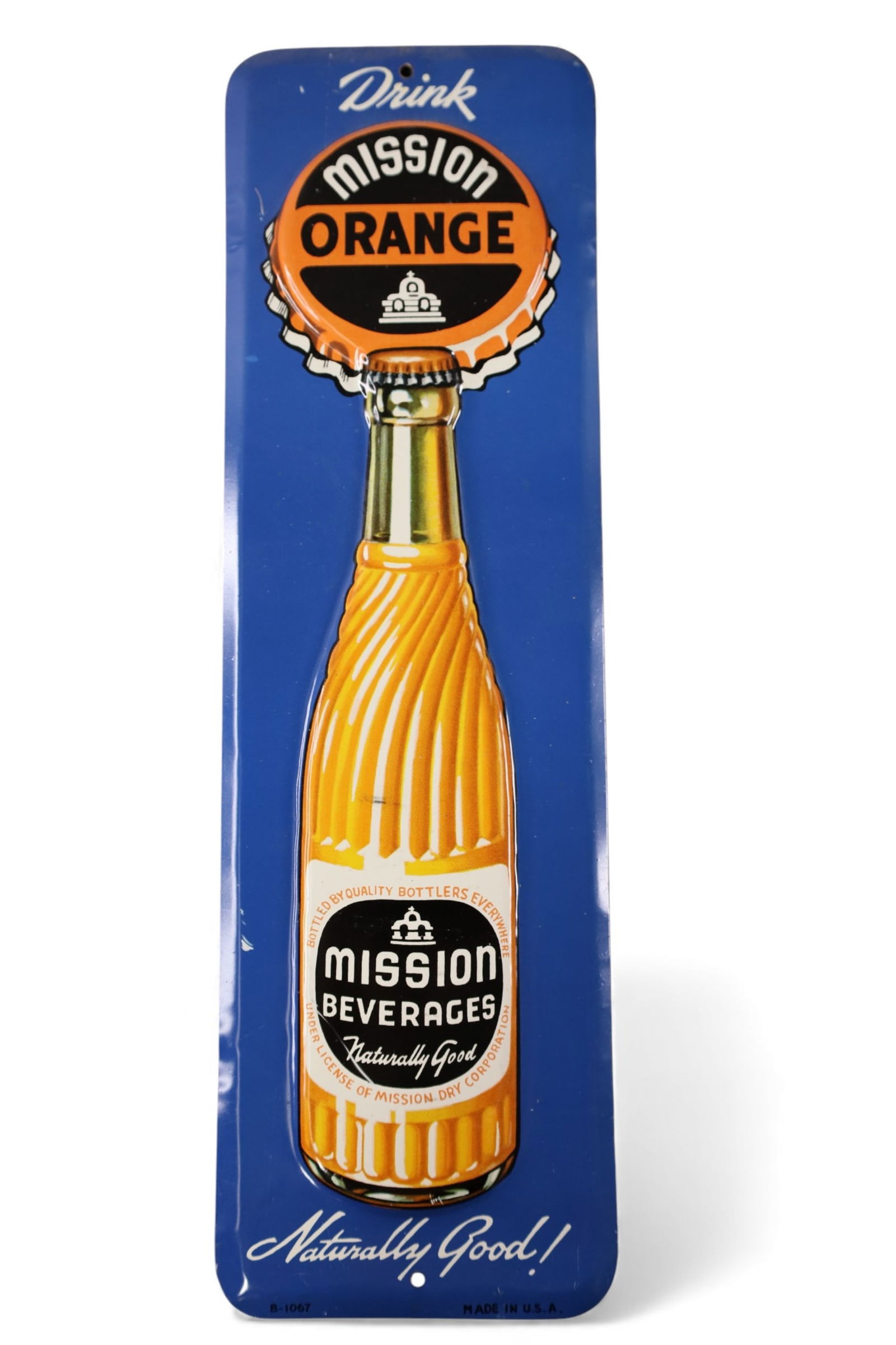 MISSION ORANGE SODA SIGN (1 of 2)