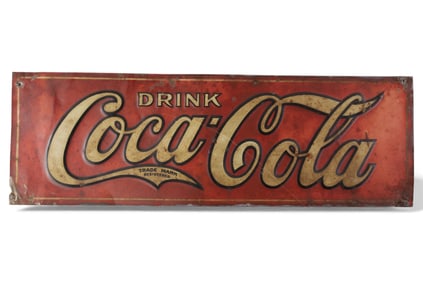 COCA COLA TIN SIGN