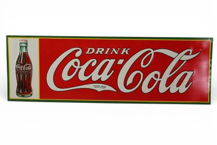 DRINK COCA COLA TIN SIGN