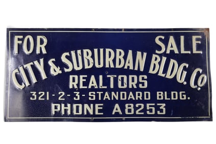 TIN REAL ESTATE SIGN