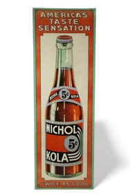 NICHOL KOLA TIN SIGN