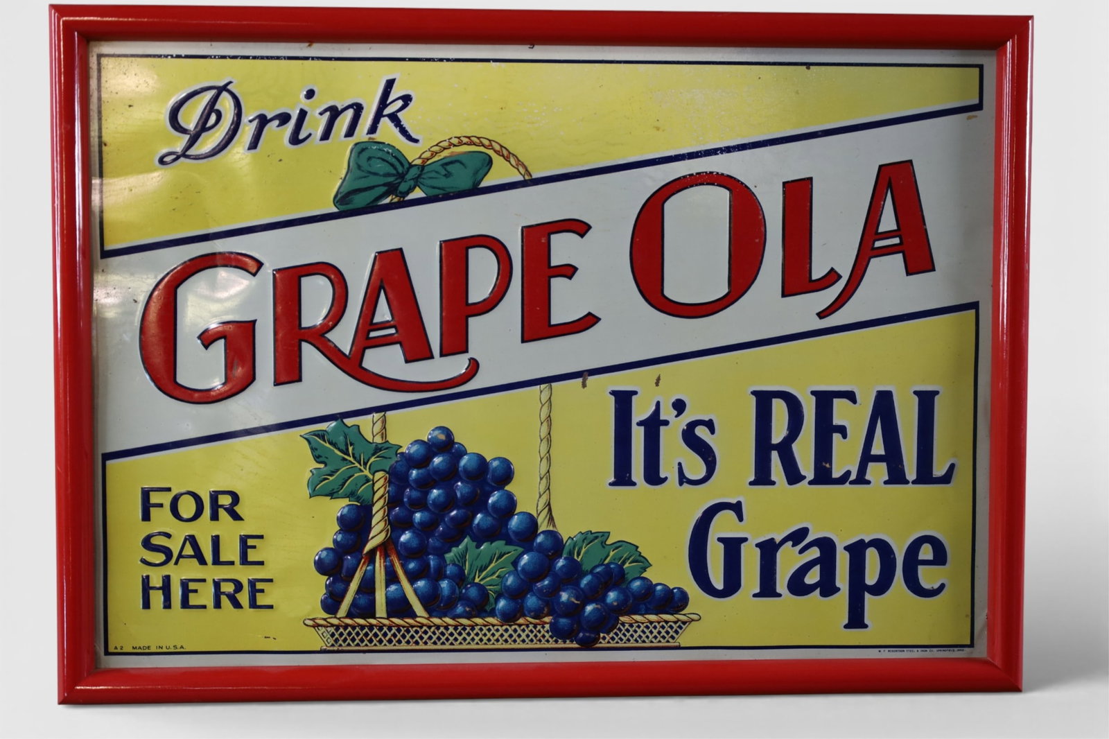GRAPEOLA SODA SIGN (1 of 2)