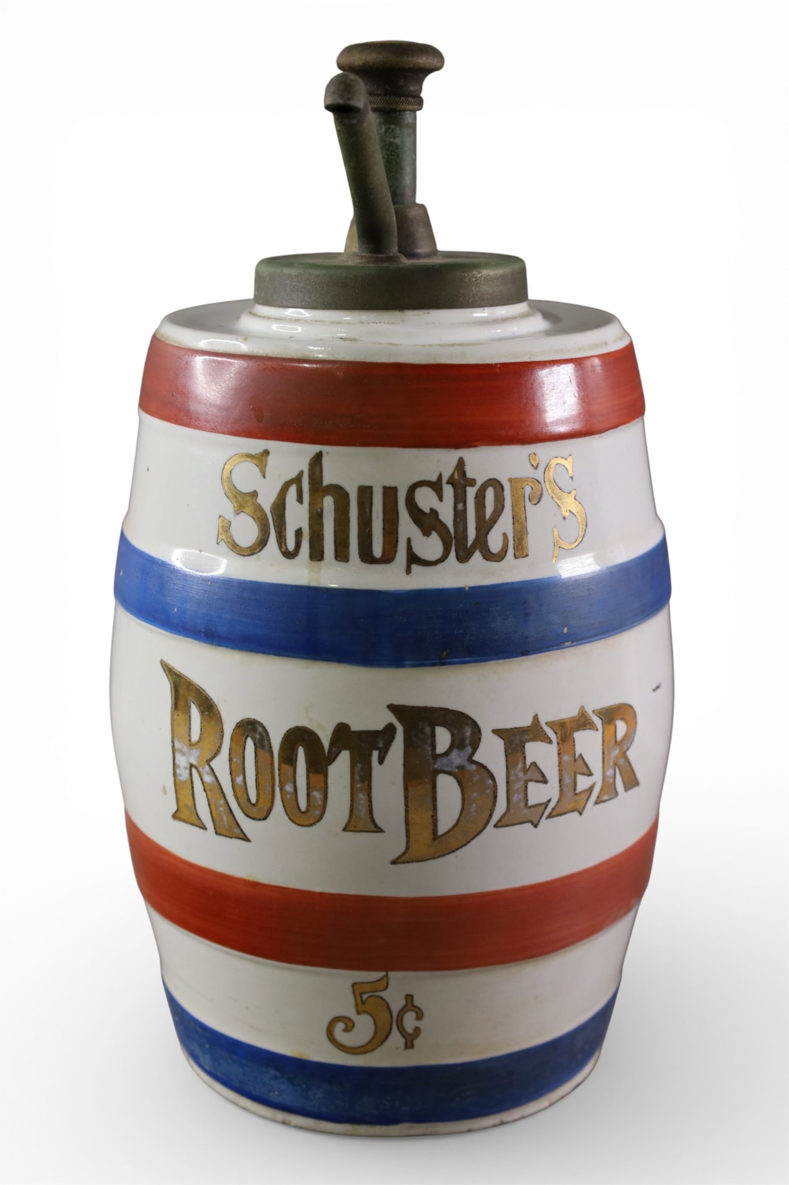 SCHUSTER'S ROOT BEER BARREL (1 of 2)