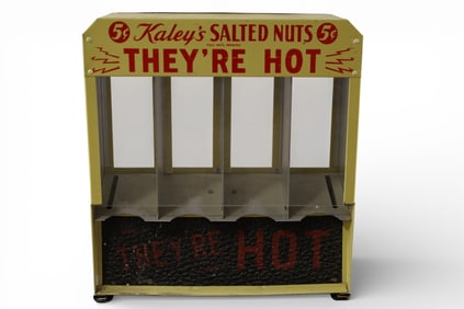 KALEY'S SALTED NUTS DISPENSER