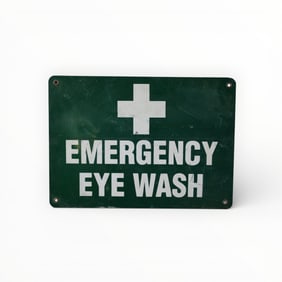EMERGENCY EYE WASH SIGN