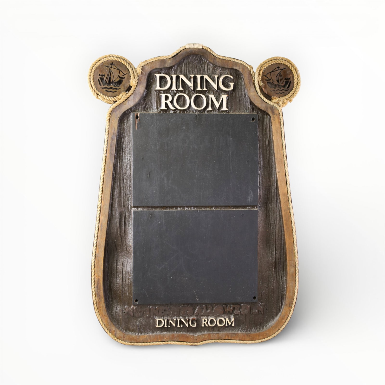 WOODEN MENU BOARD: DINING ROOM WOODEN MENU BOARD SIGN, 21" x 30"