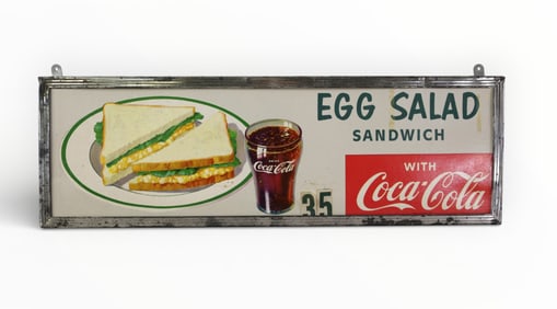 COCA COLA EGG SALAD SIGN