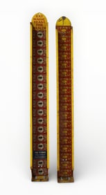 2 TIN LITHO DISPENSER RACKS