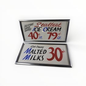 2 SEALTEST FRAMED ADS