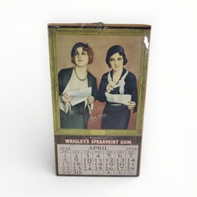 1934 WRIGLEY'S CALENDAR