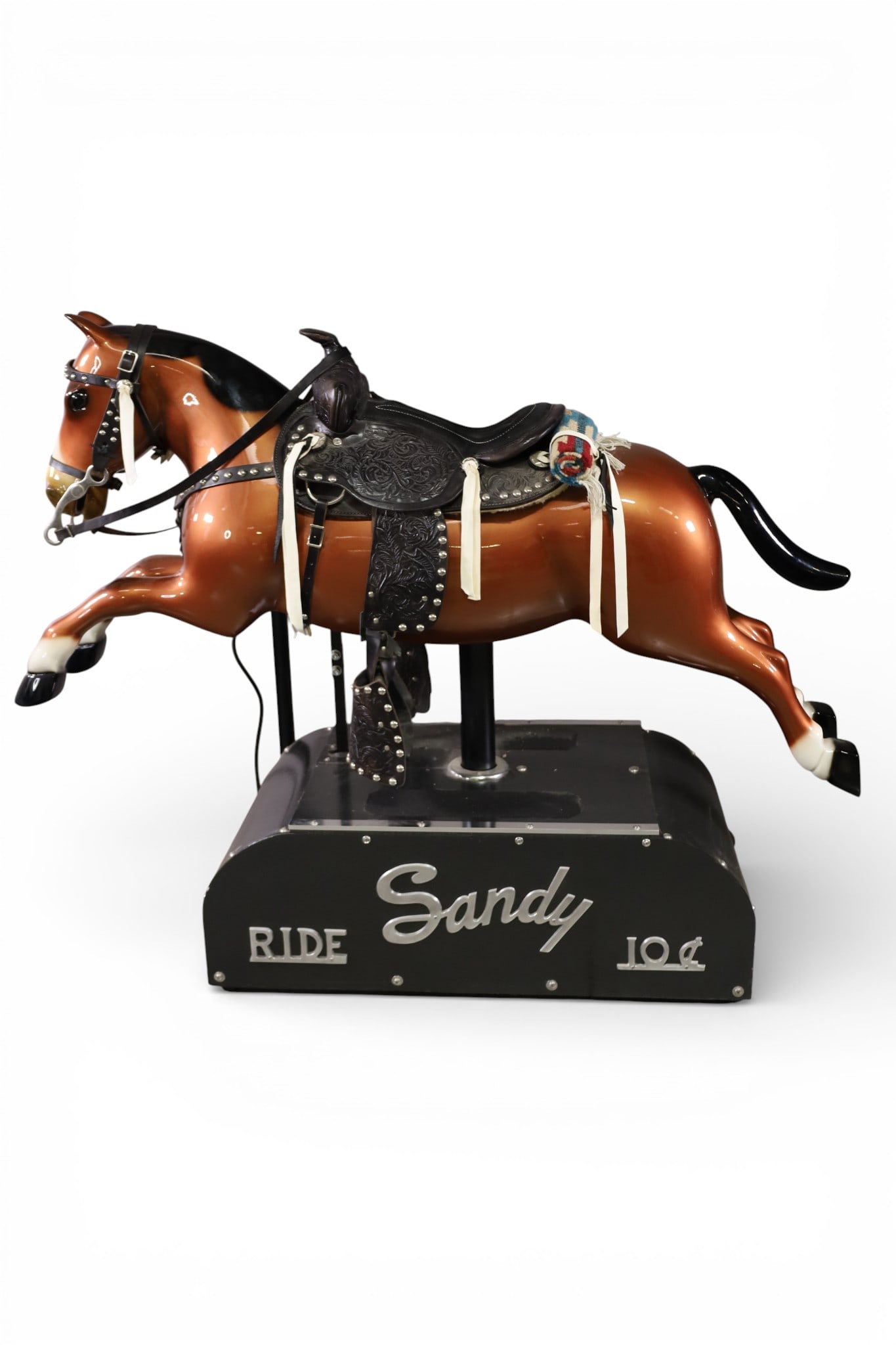 VINTAGE COIN OP SANDY THE HORSE KIDDIE RIDE (1 of 5)
