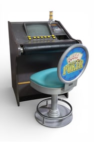 VINTAGE DRAW POKER MACHINE