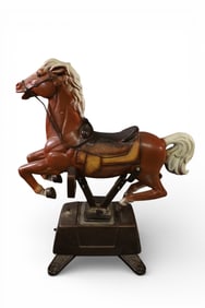 VINTAGE PLASTIC KIDDIE RIDE