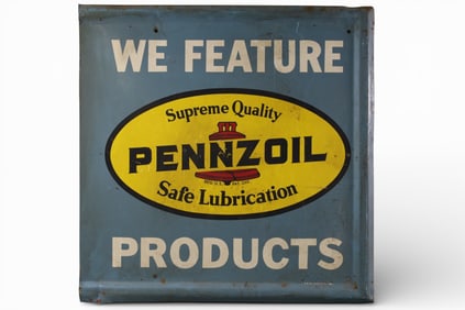 PENNZOIL PRODUCTS SIGN END