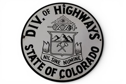 COLORADO HIGHWAYS SIGN