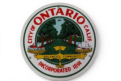ONTARIO CITY SIGN