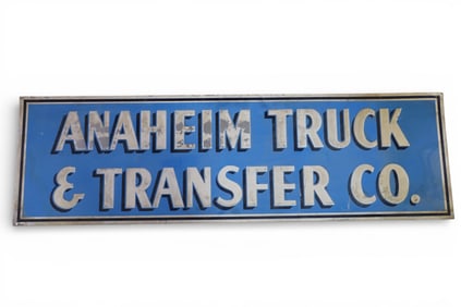 ANAHEIM TRUCK TRANSFER CO SIGN