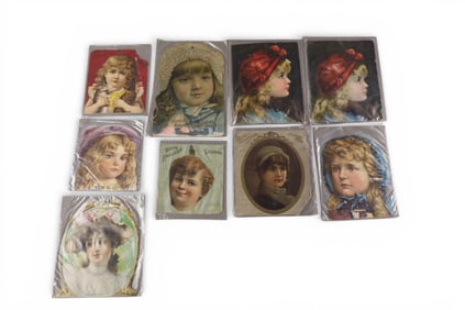 9 VICTORIAN ADVERTISING TOPS