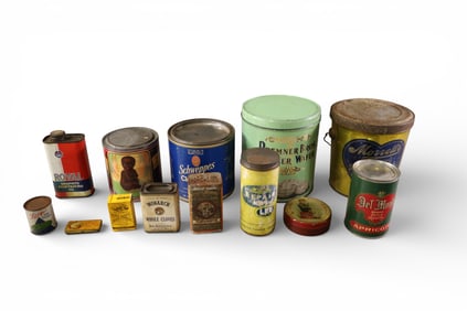 COLLECTION OF ADVERTISING TINS