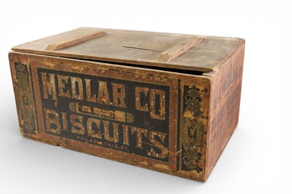 MEDLAR BISCUIT BOX
