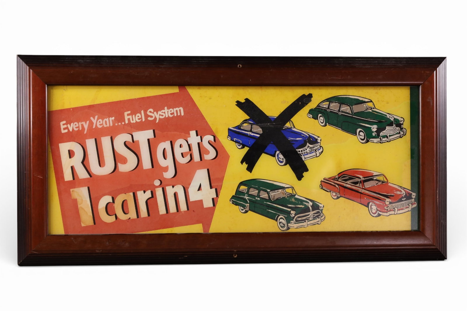 FRAMED CAR AD (1 of 3)