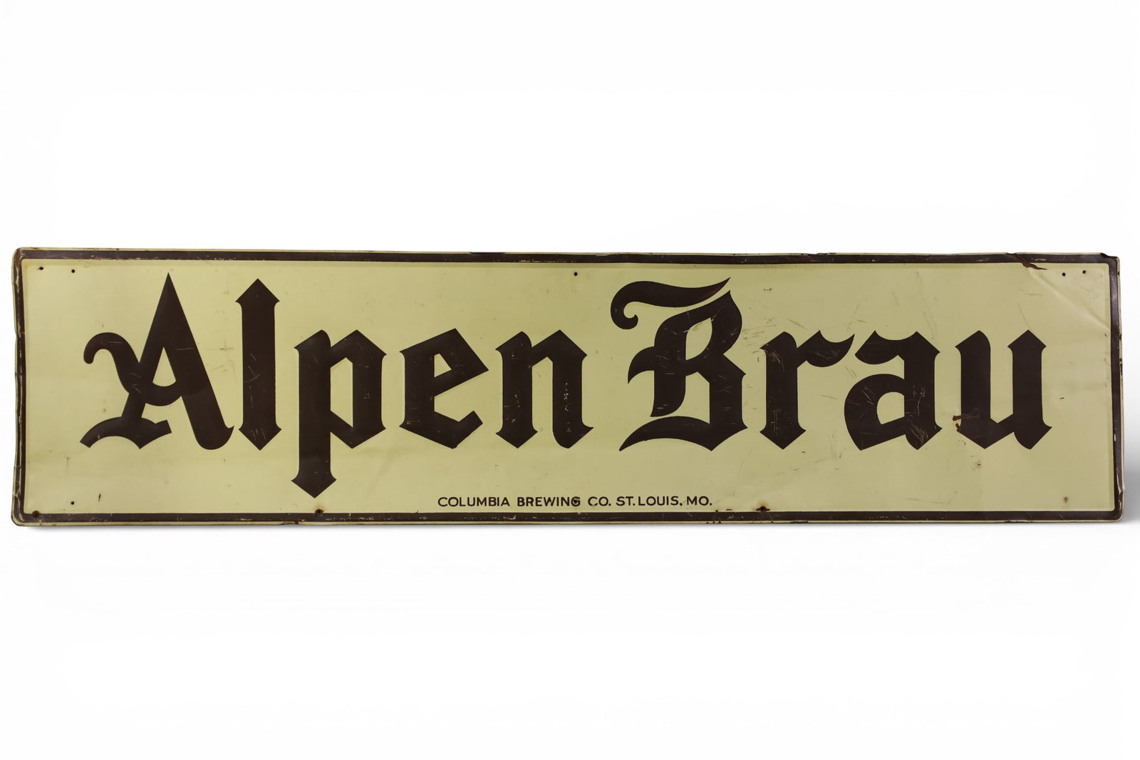 ALPEN BRAU BEER SIGN (1 of 3)