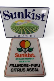 3 SUNKIST SIGNS