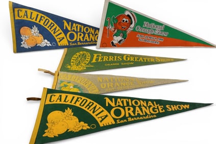 ORANGE SHOW PENNANTS