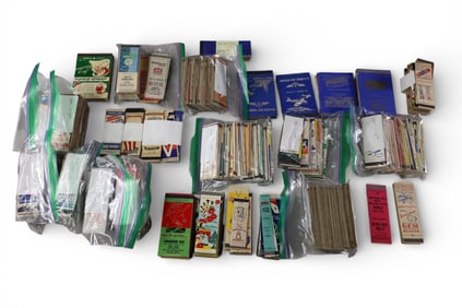 LARGE COLLECTION OF MATCHBOOKS