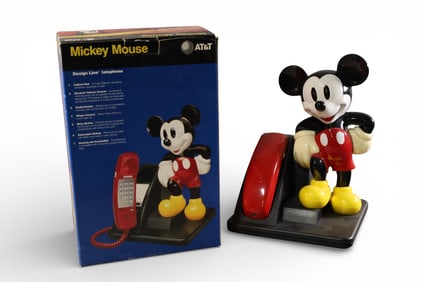 2 MICKEY MOUSE PHONES