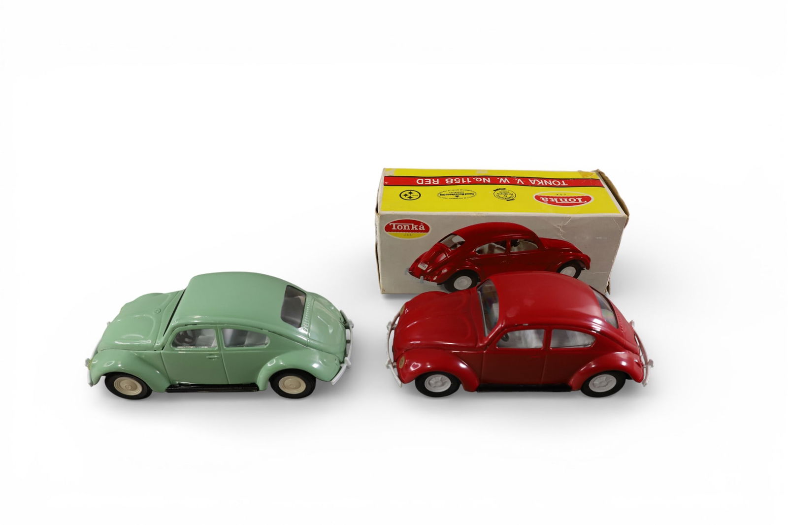 2 TONKA DIE CAST VOLKSWAGEN BUGS (1 of 4)